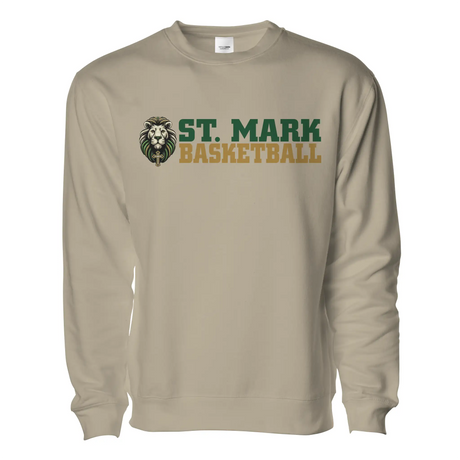 St. Mark Catholic Basketball Midweight Sweatshirt