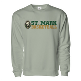 St. Mark Catholic Basketball Midweight Sweatshirt