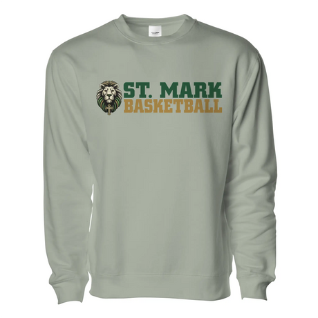 St. Mark Catholic Basketball Midweight Sweatshirt
