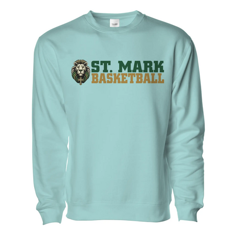 St. Mark Catholic Basketball Midweight Sweatshirt