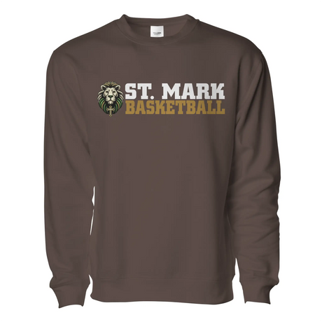 St. Mark Catholic Basketball Midweight Sweatshirt