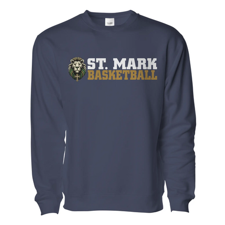 St. Mark Catholic Basketball Midweight Sweatshirt