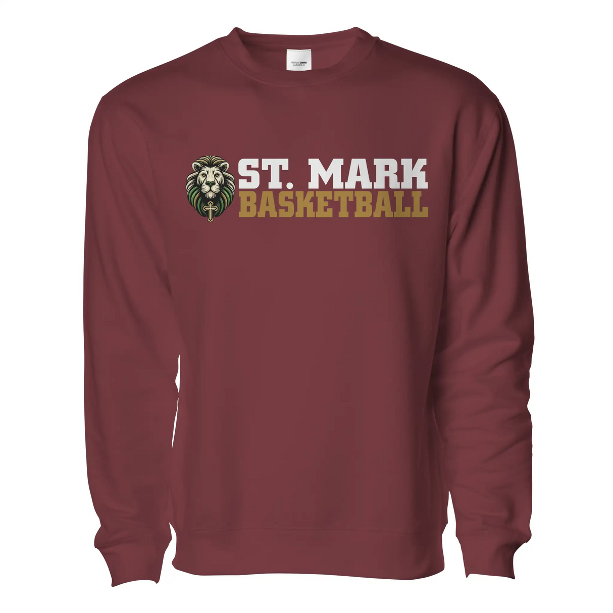 St. Mark Catholic Basketball Midweight Sweatshirt