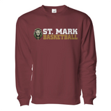 St. Mark Catholic Basketball Midweight Sweatshirt
