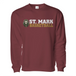 St. Mark Catholic Basketball Midweight Sweatshirt