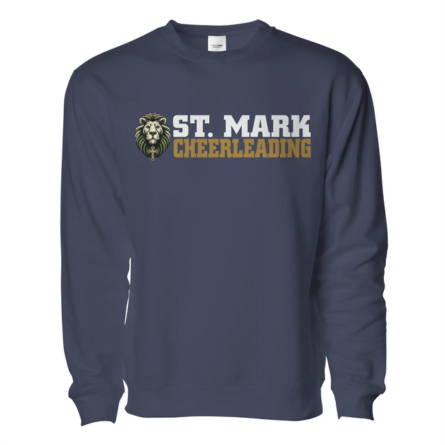 St. Mark Catholic Cheerleading Midweight Sweatshirt