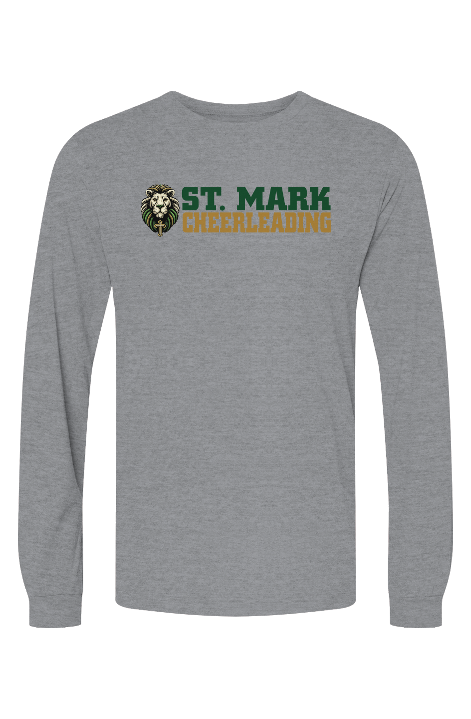 St. Mark Cheerleading L/S Triblend Tee