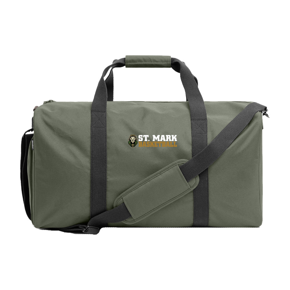 St. Mark Catholic Basketball Travel Bag - Embroidered