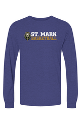 St. Mark Catholic Basketball Triblend L/S Tee