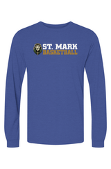 St. Mark Catholic Basketball Triblend L/S Tee