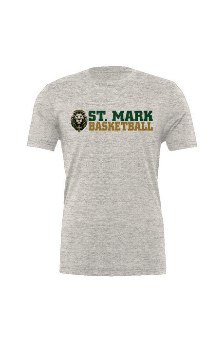 St. Mark Catholic Basketball Triblend Tee