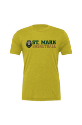 St. Mark Catholic Basketball Triblend Tee