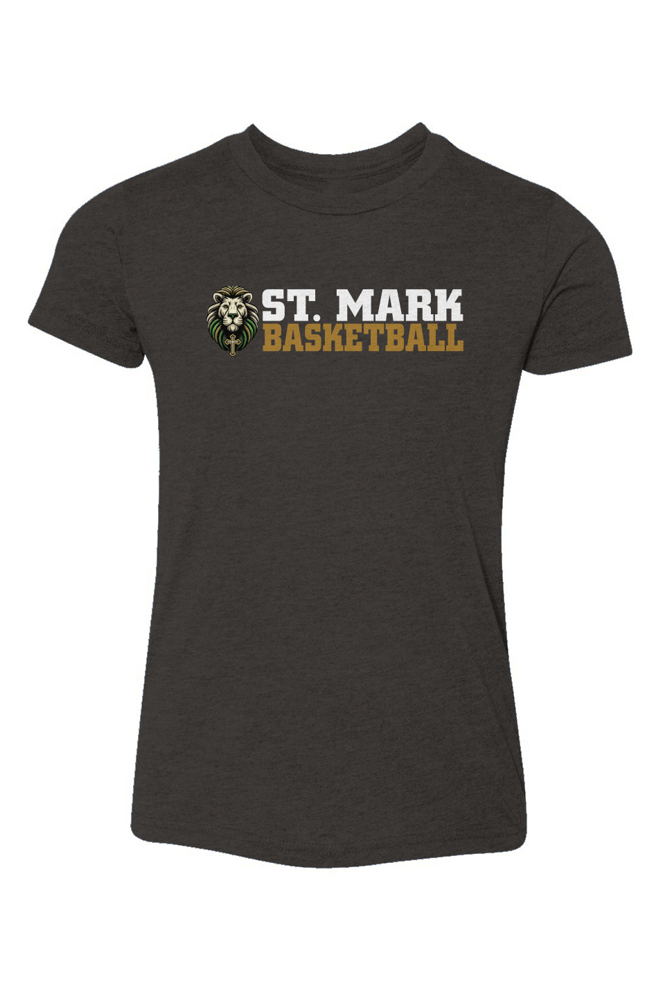 St. Mark Catholic Basketball Triblend Tee