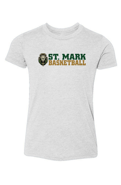 St. Mark Catholic Basketball Triblend Tee