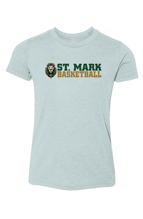 St. Mark Catholic Basketball Triblend Tee