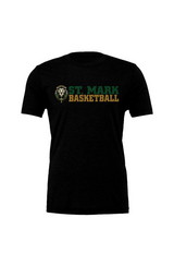 St. Mark Catholic Basketball Triblend Tee