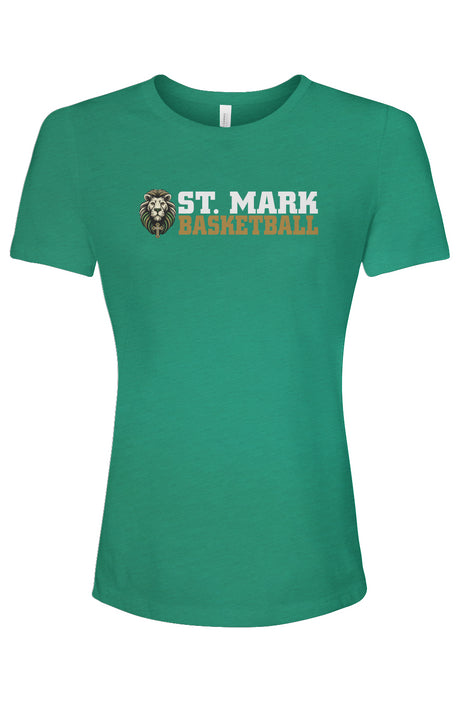 St. Mark Catholic Basketball Triblend Tee