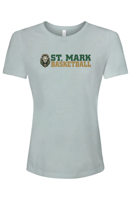 St. Mark Catholic Basketball Triblend Tee