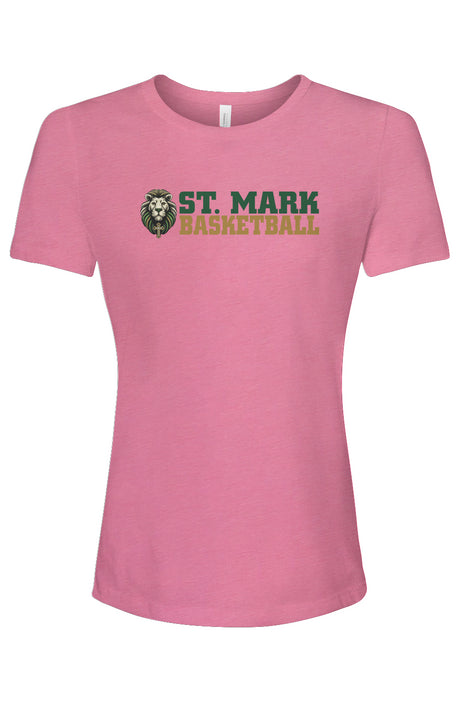 St. Mark Catholic Basketball Triblend Tee