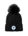 Hoggard Vikings Football Faux Fur Pom Beanie