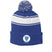 Hoggard Vikings Football Stripe Pom Beanie