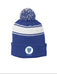 Hoggard Vikings Football Stripe Pom Beanie