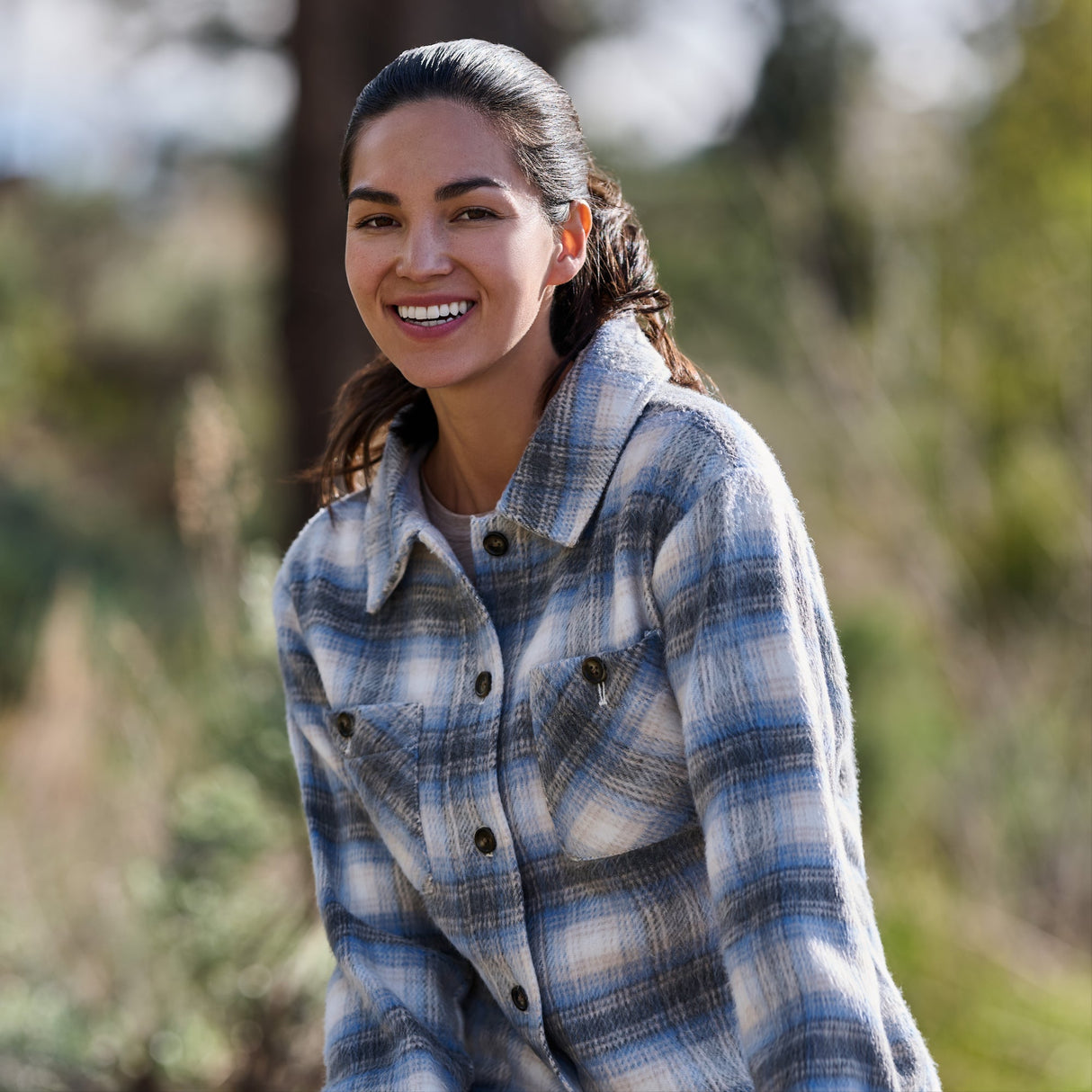 Women's Hayley Plaid Shacket