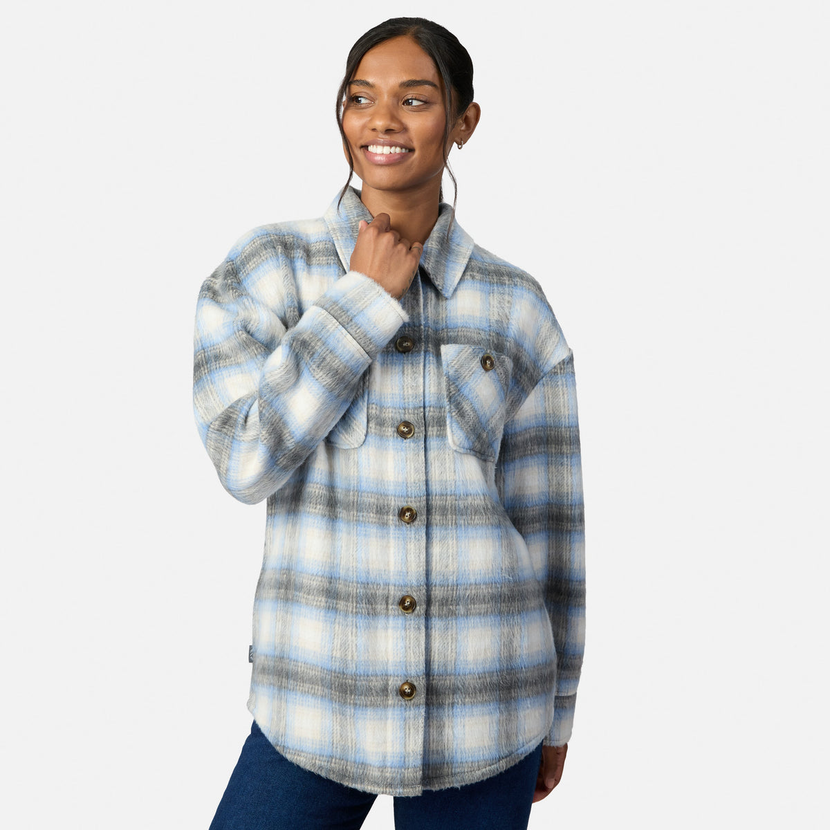 Women's Hayley Plaid Shacket