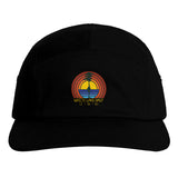 White Lake Half Finn Five Panel Finisher Cap