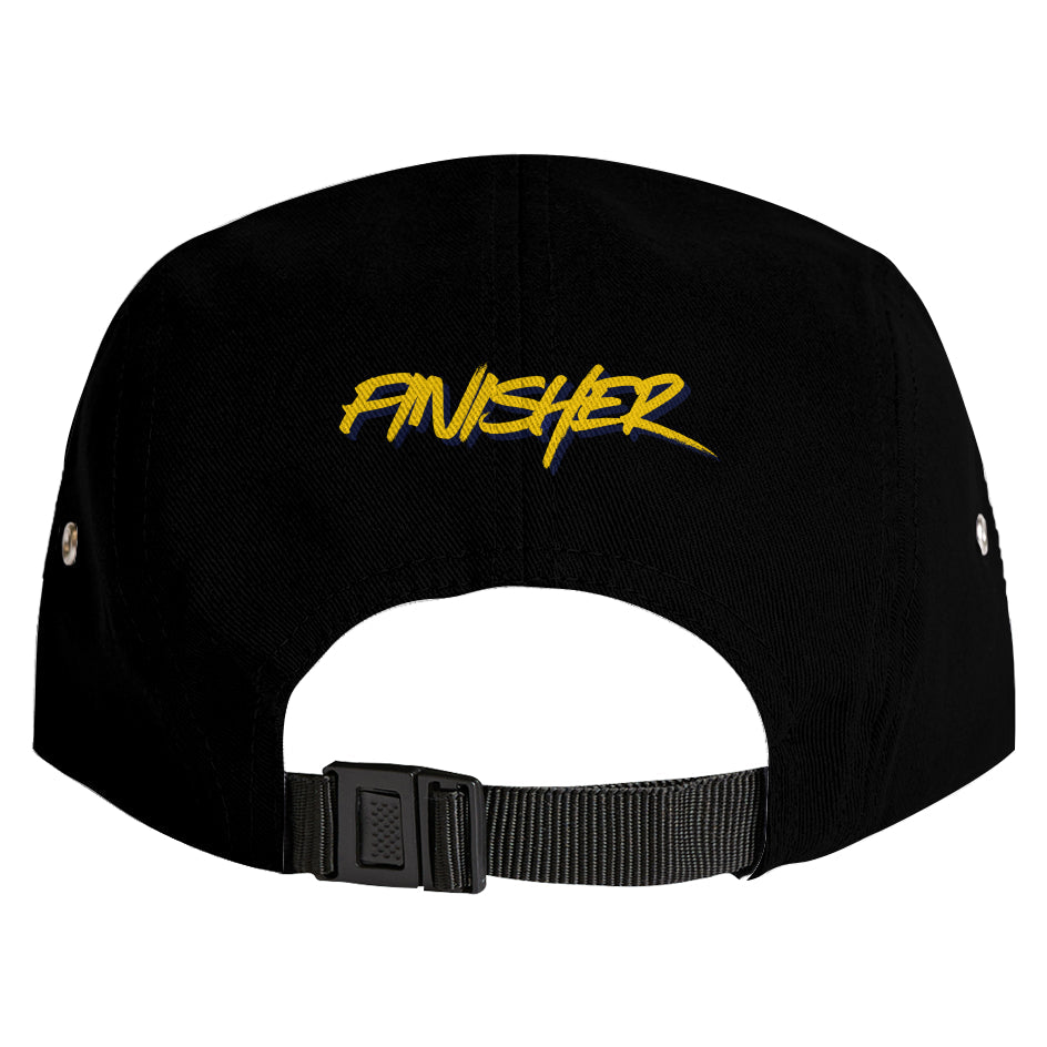 White Lake Half Finn Five Panel Finisher Cap