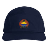 White Lake Half Finn Five Panel Finisher Cap