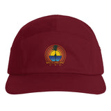 White Lake Half Finn Five Panel Finisher Cap