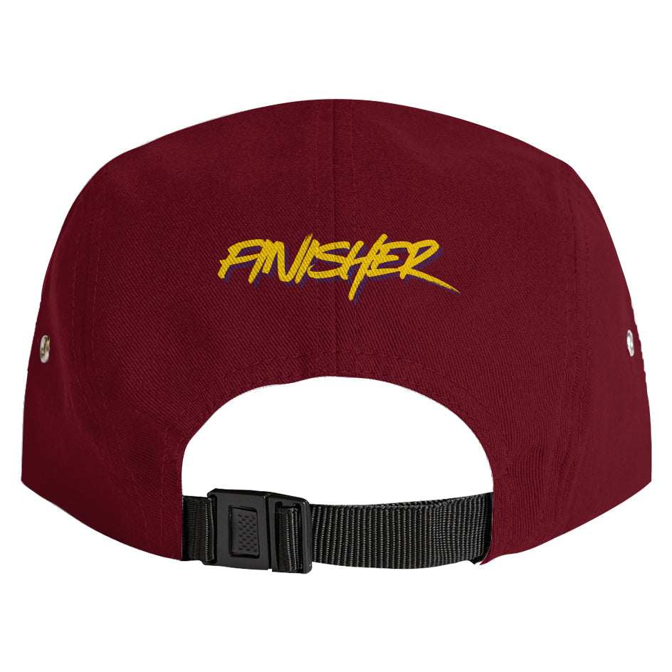 White Lake Half Finn Five Panel Finisher Cap