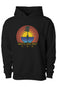 White Lake Half Finn Pullover Hooded Sweatshirt