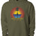 White Lake Half Finn Pullover Hooded Sweatshirt