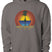 White Lake Half Finn Pullover Hooded Sweatshirt