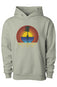 White Lake Half Finn Pullover Hooded Sweatshirt