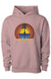 White Lake Half Finn Pullover Hooded Sweatshirt
