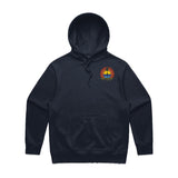 White Lake Half Heavy Hooded Pullover