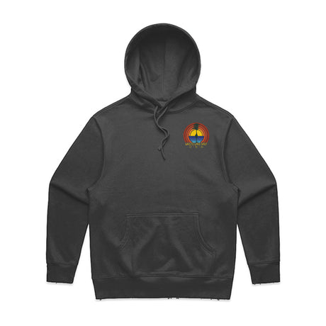 White Lake Half Heavy Hooded Pullover