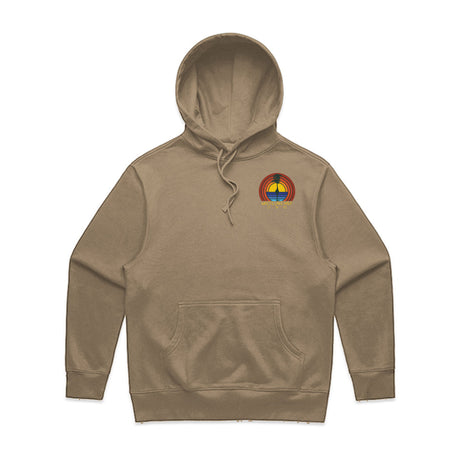 White Lake Half Heavy Hooded Pullover