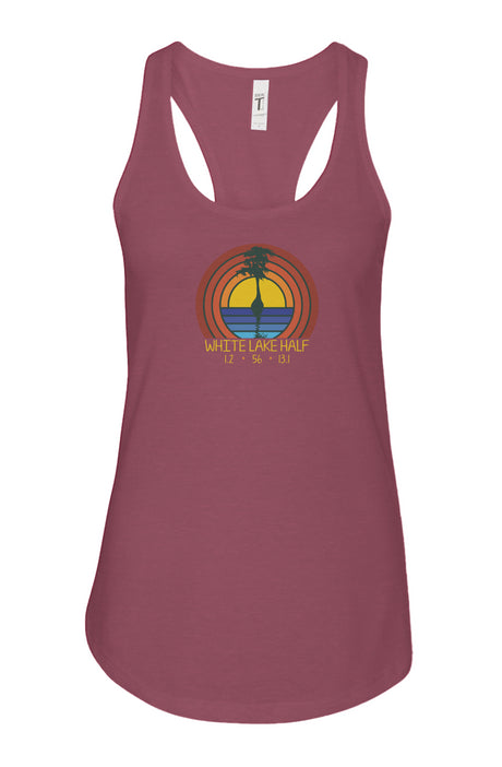 White Lake Half Ladies' Racerback Finisher Tank
