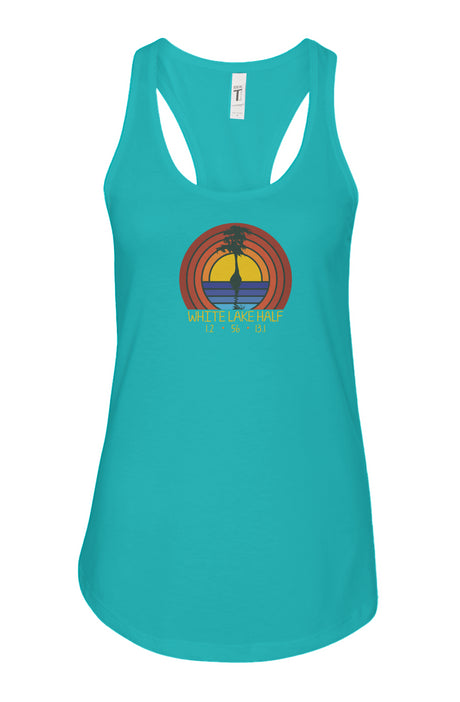 White Lake Half Ladies' Racerback Finisher Tank