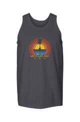 White Lake Half Garment Dyed Unisex Tank 