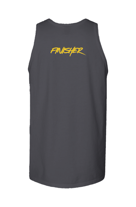 White Lake Half Garment Dyed Unisex Tank 
