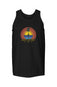 White Lake Half Garment Dyed Unisex Tank 
