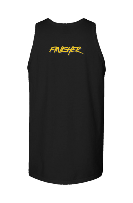 White Lake Half Garment Dyed Unisex Tank 