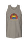 White Lake Half Garment Dyed Unisex Finisher Tank