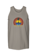 White Lake Half Garment Dyed Unisex Finisher Tank
