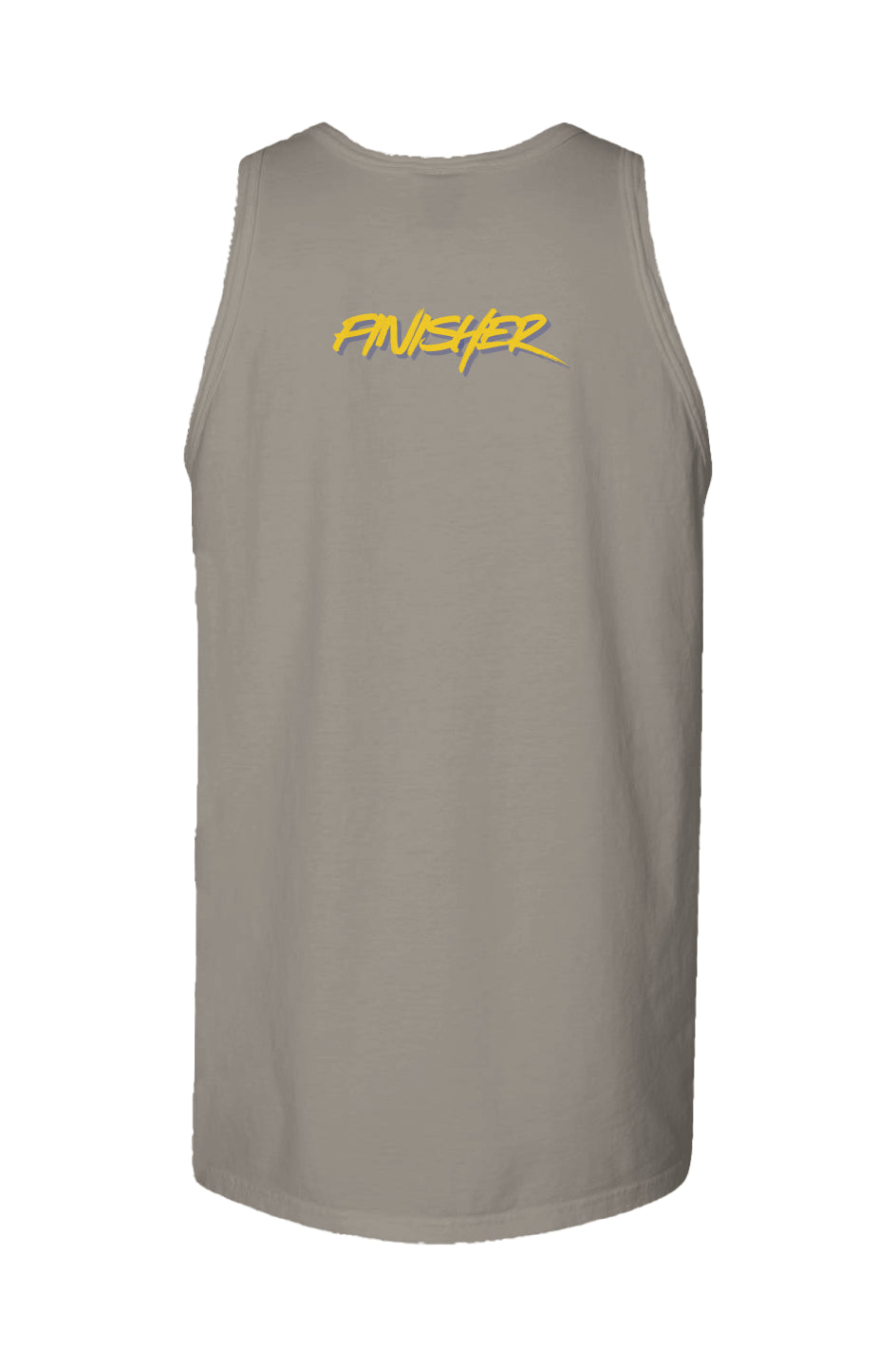 White Lake Half Garment Dyed Unisex Finisher Tank